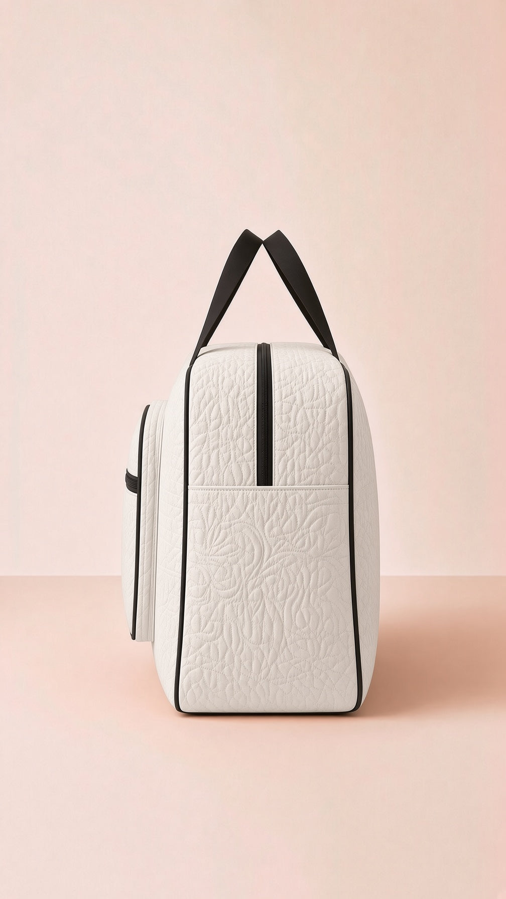 Signature Carry Ease Quilted Bag - Storage & Travelling Bag [White]